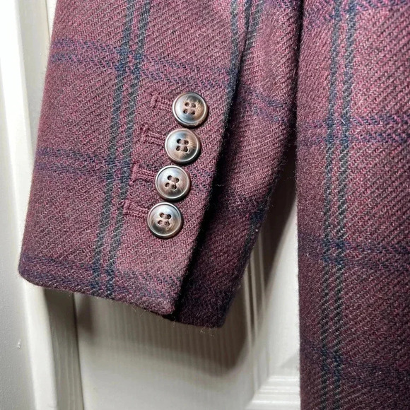 Madewell Plus Larsen Blazer in Windowpane - Picture 6 of 10